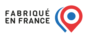 logo pour montrer la fabrication française d'un produit ergonomique